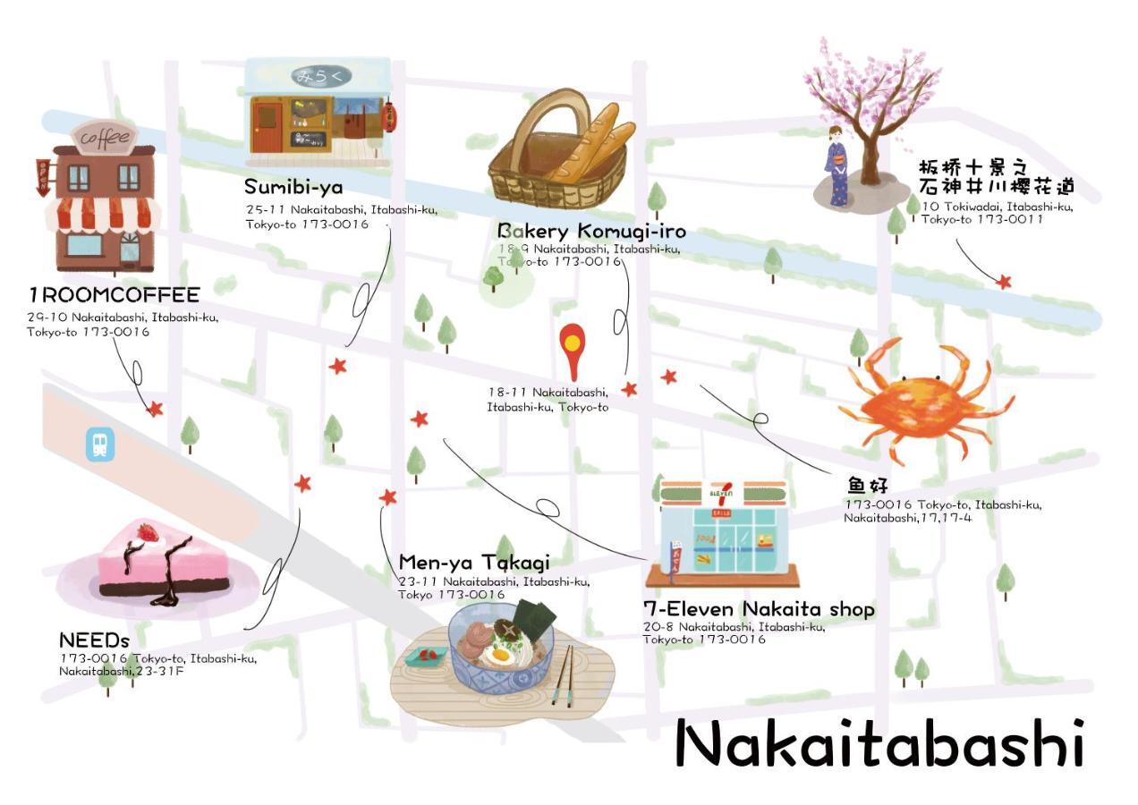 Nestay House Tokyo Itabashi 02 Экстерьер фото